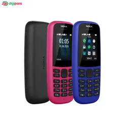 گوشی موبایل نوکیا مدل ۱۰۵ - ۲۰۱۹ TA-1174 DS دو سیم‌ کارت