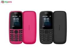 گوشی موبایل نوکیا مدل ۱۰۵ - ۲۰۱۹ TA-1174 DS دو سیم‌ کارت
