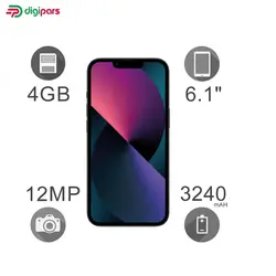 قیمت و خرید گوشی موبایل اپل مدل iPhone 13 ظرفیت ۱۲۸ گیگابایت رم ۴ گیگ دو سیم‌ کارت CH-نات اکتیو - دیجی پارس