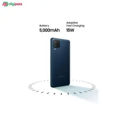 گوشی موبایل سامسونگ مدل Galaxy M12 SM-M127F/DS دو سیم‌کارت ظرفیت 128 گیگابایت و رم 4 گیگابایت