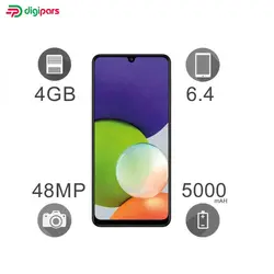 گوشی موبایل سامسونگ مدل Galaxy A22 SM-A225F/DSN دو سیم کارت ظرفیت 128 گیگابایت و رم 4 گیگابایت