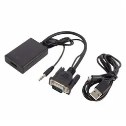 مبدل VGA به HDMI مدل HDCP - دیجی پارس