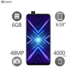 گوشی موبایل آنر مدل ۹X STK-LX1 دوسیم کارت ظرفیت ۱۲۸ گیگابایت