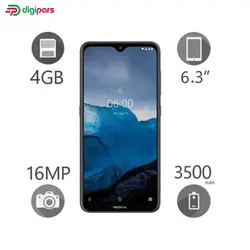 گوشی موبایل نوکیا مدل ۶٫۲ TA-1198DS دو سیم کارت ظرفیت ۱۲۸ گیگابایت