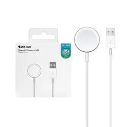 شارژر اصلی اپل واچ مدل A1570-سفید