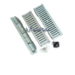 کانال گریل استخر عرض ۱۳ و عمق ۱۱ سانت با درپوش پلی پروپیلن