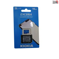 کارت حافظه microSDHC کیوکسیا مدل Exceria کلاس 10 استاندارد UHS-I سرعت 100MBps ظرفیت 16 گیگابایت