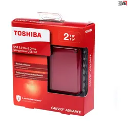 هارد اکسترنال توشیبا مدل Canvio Advance ظرفیت 2 ترابایت