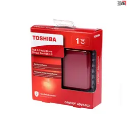 هارد اکسترنال توشیبا مدل Canvio Advance ظرفیت 1 ترابایت