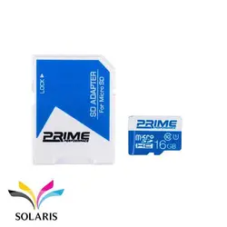 رم Prime microSDHC-UHS-l 16GB 48Mb/s