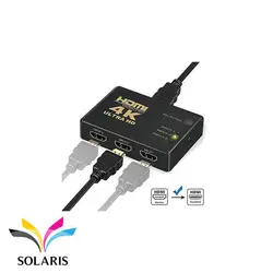 سوئیچ HDMI 4K مدل 1 به 3 Macher