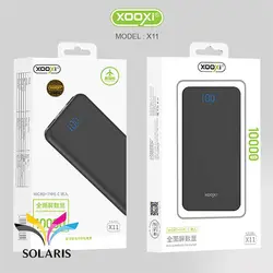 پاوربانک Xooxi مدل X11 ظرفیت 10000 میلی آمپر ساعت