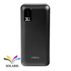 پاوربانک Hiska مدل LP-321 با ظرفیت 30000 میلی آمپرساعت