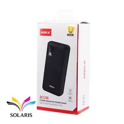 پاوربانک Hiska مدل LP-321 با ظرفیت 30000 میلی آمپرساعت