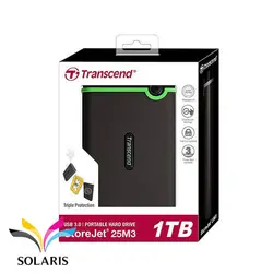 هارد اکسترنال Transcend مدل 25M3 ظرفیت 1 ترابایت