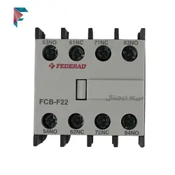 تیغه کمکی کنتاکتور فدرال | 2 باز + 2 بسته | FCB-F22