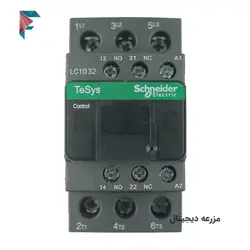 کنتاکتور اشنایدر 32 آمپر | چینی (غیر اورجینال) | D32 | مشکی | کیفیت مناسب