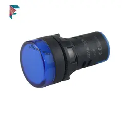 چراغ سیگنال تابلویی | 24 ولت | قطر 22 | تک LED | آبی