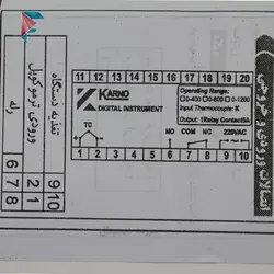 ترموستات دیجیتال صنعتی | 0 تا 999 درجه | 96*96 | tm 3-2000