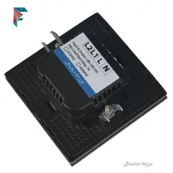 کلید لمسی دو پل | قابل کنترل با ریموت RF + یک سال گارانتی