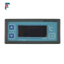 ترموستات stc100 | پنلی | 40- الی 99+ درجه | 220 ولت | سرمایشی و گرمایشی