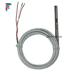 سنسور دما pt100 | مارک جومو JUMO | سه سیم | دقت 0.1 | کلاس A | ضد آب