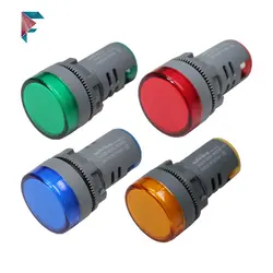 چراغ سیگنال تابلویی 220V AC | قطر 22 | گرد | مرغوب