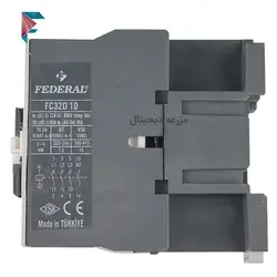 کنتاکتور 110 ولت | 32 آمپر | فدرال | ترک + 1 سال گارانتی