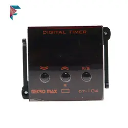 تایمر دیجیتال میکرومکس dt104 | تغذیه 220 ولت | 0٫01 ثانیه تا 99/99 ساعت