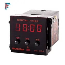 تایمر دیجیتال میکرومکس dt104 | تغذیه 220 ولت | 0٫01 ثانیه تا 99/99 ساعت