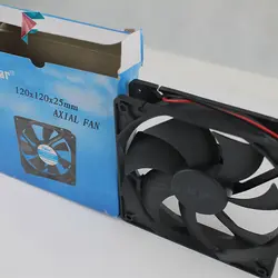 فن 24 ولت DC | پلاستیکی | 12 * 12 | عرض 2.5  | بوش | مرغوب