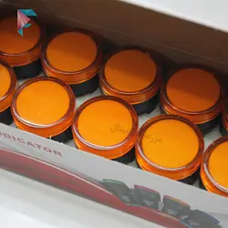 چراغ سیگنال تک ال ای دی | ارزان | 220 ولت | زرد