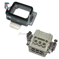 کانکتور فرمان صنعتی | 6 پین | 16 آمپر | فلزی | مرغوب