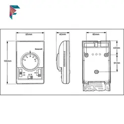 ترموستات هانیول | آنالوگ | T6373 | خرید اینترنتی