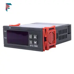 کنترلر دما پنلی تابلویی | دو رله |صنعتی | 12 ولت | STC1000