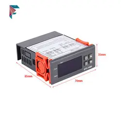 کنترلر دما پنلی تابلویی | دو رله |صنعتی | 12 ولت | STC1000