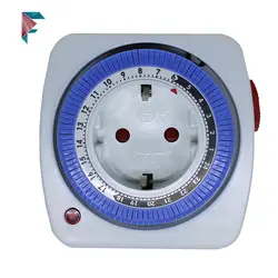 پریز تایمر دار روزانه | آنالوگ | 16 آمپر | مدل TG28A + یک سال گارانتی (تا سال 2024)