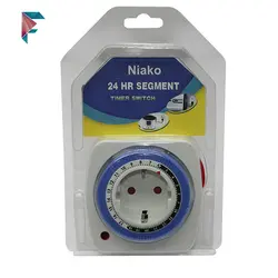 پریز تایمر دار روزانه | آنالوگ | 16 آمپر | مدل TG28A + یک سال گارانتی (تا سال 2024)