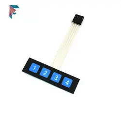 صفحه کلید فلت 1*4 شماره