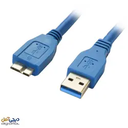 کابل هارد اکسترنال USB3به طول 1متر - کابل هارد اکسترنال طول یک متر دیجی آمل