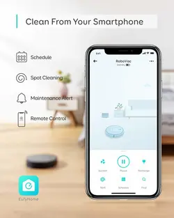 جاروبرقی رباتیک یوفی مدل Eufy Robovac G10 Hybrid