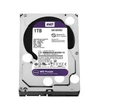هاردديسک اينترنال وسترن ديجيتال مدل Purple WD10PURZ ظرفيت 1 ترابايت