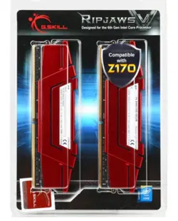 رم دسکتاپ DDR4 دو کاناله 2800 مگاهرتز CL15 جي اسکيل مدل Ripjaws V ظرفيت 8 گيگابايت
