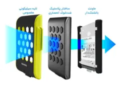 هارد اکسترنال اي ديتا مدل HD720 ظرفيت 2 ترابايت • فروشگاه اینترنتی دیجیتال مارک