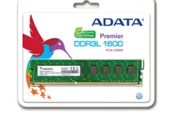 رم دسکتاپ DDR3L تک کاناله 1600 مگاهرتز CL11 اي ديتا مدل Premier ظرفيت 2 گيگابايت • فروشگاه اینترنتی دیجیتال مارک