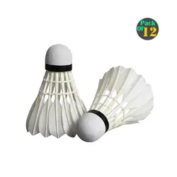 توپ بدمینتون پری - بسته 12 عددی