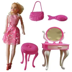 عروسک باربی با میز آرایش