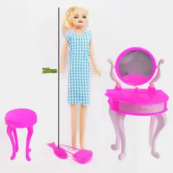 عروسک باربی با میز آرایش