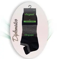 جوراب مچی مردانه بالشتک دار - elegant - تمام پنبه | دیپلمات
