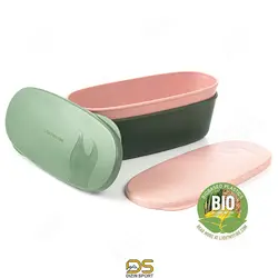 ظروف 2 عدد بیضی شکل Light My Fire مدل SnapBox oval BIO 2-pack